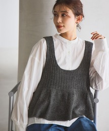 studio CLIP | 7ゲージ切り替えフレアベスト(ベスト)