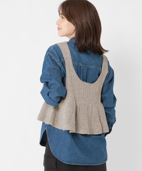 7ゲージ切り替えフレアベスト（ベスト）｜studio CLIP（スタディオ