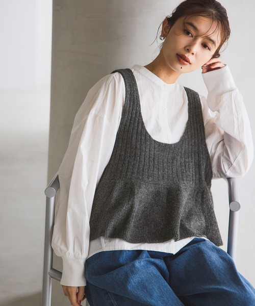 7ゲージ切り替えフレアベスト（ベスト）｜studio CLIP（スタディオ