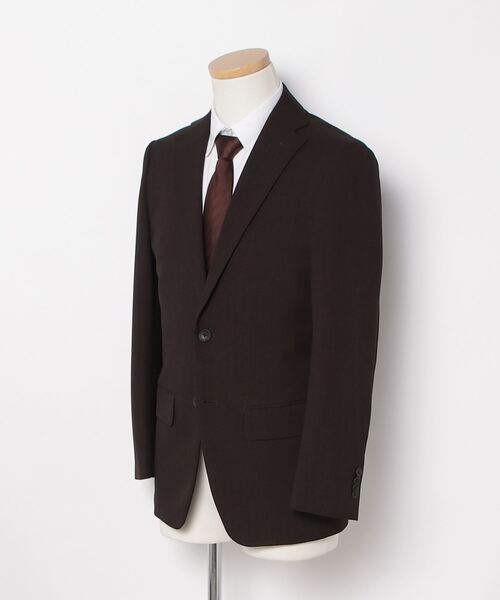 Perfect Suit FActory(パーフェクトスーツファクトリー)の「《WOOLY WASH SUIT》WEB限定スーツ【洗える/ウールライク】ストライプ ブラウン(スーツセット・メンズ・ダークブラウン・AB5/AB6/Y5/Y6/A5/A6/AB7/BB5/BB6/AB8/Y4/A7/A4/BB4/BB7/BB8/A8/AB4/Y7)」の14枚目の写真