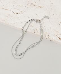 SMELLY | ステンレスデザインチェーンブレスレット(ブレスレット)