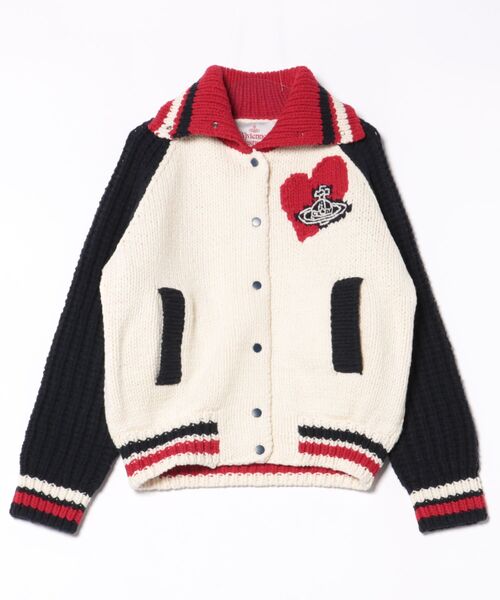 Vivienne Westwood（ヴィヴィアンウエストウッド）の「ｴｱｰｳｰﾙｺﾝﾊﾟｸﾄﾆｯﾄｽﾀｼﾞｬﾝ（その他トップス・レディース・グレー系その他2/ホワイト系その他2・FREE）」の2枚目の写真