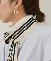 LIE STUDIO THE ROSE EARRING ゴールド
