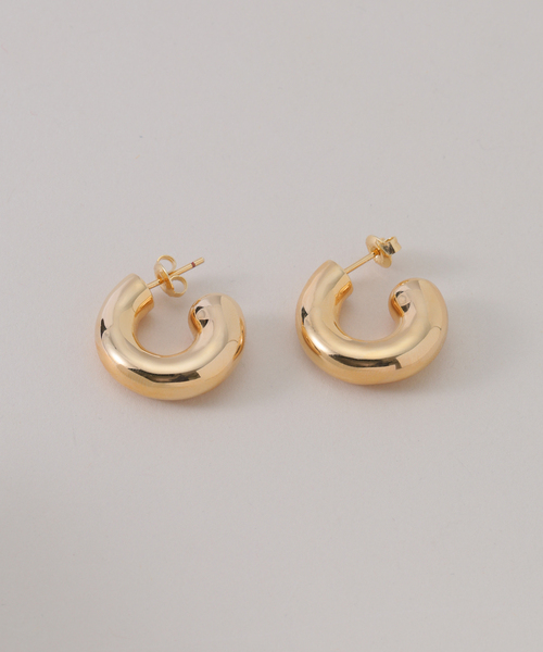 VERMEIL par iena(ヴェルメイユパーイエナ)の「LIE STUDIO THE ROSE EARRING ゴールド(ピアス(両耳用)・レディース・ゴールド・FREE)」の2枚目の写真