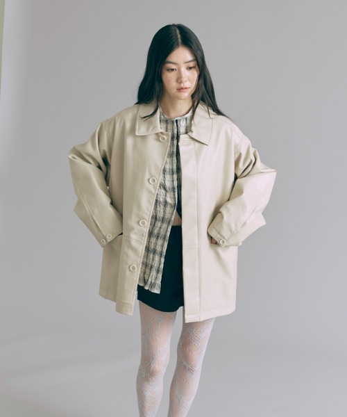 EN NEUME（エンノイム）の「Smocked Check Blouse（シャツ/ブラウス