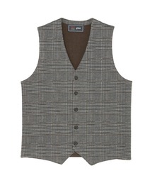 新品未使用♡23区♡ジレ ベストチェックブラウン38 ガンクラブチェック ロング ジレ（JKWOSA0306） | 23