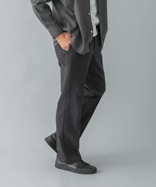 URBAN RESEARCH ROSSO MEN（アーバンリサーチロッソメン）の「『蓄熱 / XLサイズあり』アーバンリラックスサーモライトネルスラックス（スーツパンツ・メンズ・ブラウン系その他/ブラック/チャコールグレー/ネイビー・SMALL/MEDIUM/LARGE/X-LARGE）」の5枚目の写真