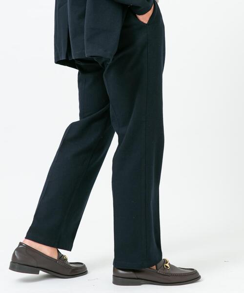 URBAN RESEARCH ROSSO MEN（アーバンリサーチロッソメン）の「『蓄熱 / XLサイズあり』アーバンリラックスサーモライトネルスラックス（スーツパンツ・メンズ・ブラウン系その他/ブラック/チャコールグレー/ネイビー・SMALL/MEDIUM/LARGE/X-LARGE）」の15枚目の写真