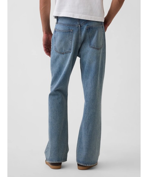 GAP（ギャップ）の「ルーズフィット ブーツカットデニム（デニムパンツ・メンズ・ライトインディゴブルー・28W 30L/29W 30L/30W 30L/31W 30L/32W 30L/32W 32L/33W 32L/34W 32L/36W 32L/31W 32L）」の12枚目の写真