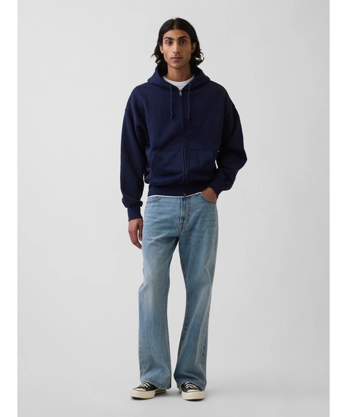 GAP（ギャップ）の「ルーズフィット ブーツカットデニム（デニムパンツ・メンズ・ライトインディゴブルー・28W 30L/29W 30L/30W 30L/31W 30L/32W 30L/32W 32L/33W 32L/34W 32L/36W 32L/31W 32L）」の10枚目の写真