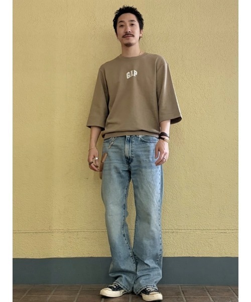 GAP（ギャップ）の「ルーズフィット ブーツカットデニム（デニムパンツ・メンズ・ライトインディゴブルー・28W 30L/29W 30L/30W 30L/31W 30L/32W 30L/32W 32L/33W 32L/34W 32L/36W 32L/31W 32L）」の8枚目の写真