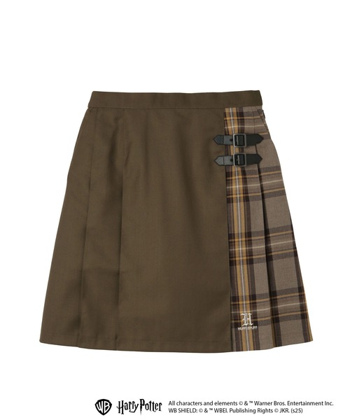EASTBOY(イーストボーイ)の「ミニ スカート 無地×チェック HarryPotter ハリーポッター HOGWARTS ホグワーツ(スカート・レディース・ブルー系/エンジ/ブラウン系/ダークグリーン系・11号/9号)」の2枚目の写真