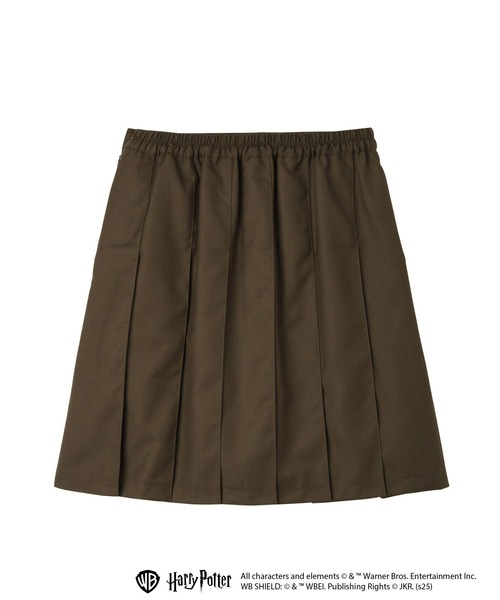 EASTBOY(イーストボーイ)の「ミニ スカート 無地×チェック HarryPotter ハリーポッター HOGWARTS ホグワーツ(スカート・レディース・ブルー系/エンジ/ブラウン系/ダークグリーン系・11号/9号)」の6枚目の写真