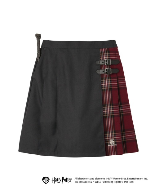 EASTBOY(イーストボーイ)の「ミニ スカート 無地×チェック HarryPotter ハリーポッター HOGWARTS ホグワーツ(スカート・レディース・ブルー系/エンジ/ブラウン系/ダークグリーン系・11号/9号)」の11枚目の写真