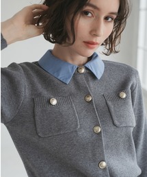 31 Sons de mode | 2025秋冬新作 襟付きポケットカーディガン(カーディガン/ボレロ)