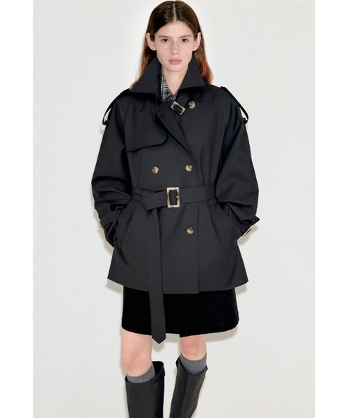 Fano Studios ファノ ストゥディオズ　トレンチコート Fano Studios」 トレンチコート M ライトグレー レディース