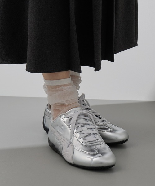 PUMA(プーマ)の「【PUMA】SPEEDCAT SILVER WNS スピードキャット シルバー(スニーカー・レディース・シルバー/シルバー系1・25cm/24.5cm/24cm/22.5cm/23cm/23.5cm/25.5cm)」の20枚目の写真