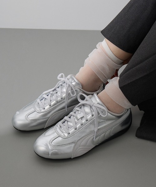 PUMA(プーマ)の「【PUMA】SPEEDCAT SILVER WNS スピードキャット シルバー(スニーカー・レディース・シルバー/シルバー系1・25cm/24.5cm/24cm/22.5cm/23cm/23.5cm/25.5cm)」の19枚目の写真