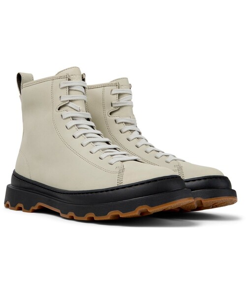CAMPER（カンペール）の「[カンペール] BRUTUS+ / アンクルブーツ（ブーツ・レディース・ベージュ系その他・24.0cm/23.0cm/23.5cm/25.0cm/25.5cm/22.5cm）」の3枚目の写真