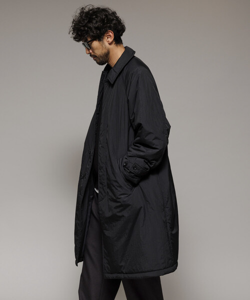 Firsthand プリマロフト ステンカラー 中綿コート Firsthand/PRIMALOFT BALMACAAN COAT / プリマロフト ステンカラー