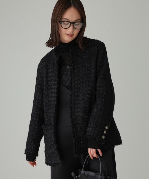 バビロン　ジャケット　38 柳橋唯　コラボ 柳橋唯さんコラボアイテム】ツイードジャケット（その他アウター