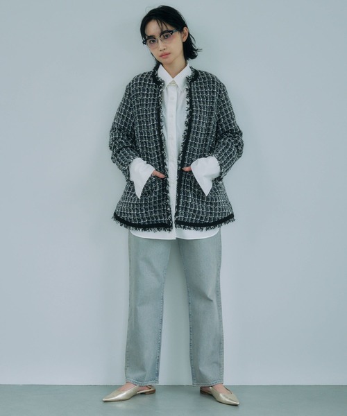 セール】【柳橋唯さんコラボアイテム】ツイードジャケット（その他