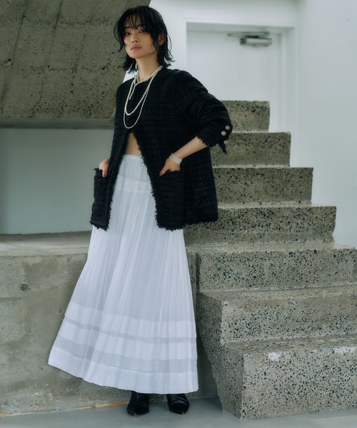 柳橋唯さんコラボアイテム】ツイードジャケット（その他アウター