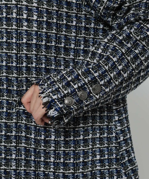 柳橋唯さんコラボアイテム】ツイードジャケット（その他アウター