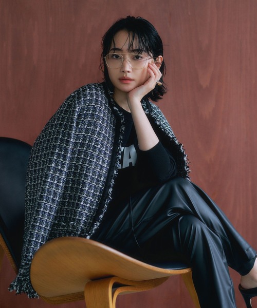 柳橋唯さんコラボアイテム】ツイードジャケット（その他アウター