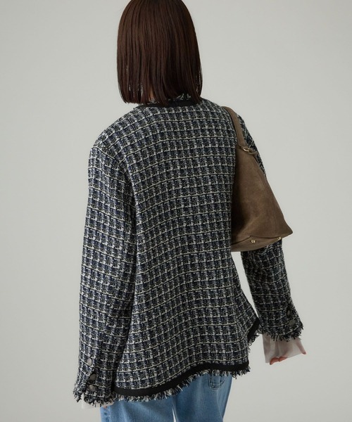 セール】【柳橋唯さんコラボアイテム】ツイードジャケット（その他