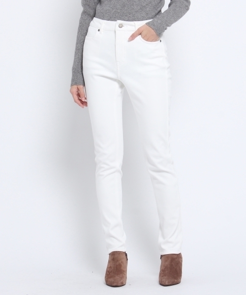 HusHusH（ハッシュアッシュ）の「カット裏スキニーパンツ（その他パンツ・レディース・ブルー/ブラック/ホワイト・02/03/01）」の8枚目の写真