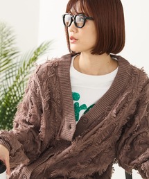 fort point | 【C-FORT POINT/フォートポイント】フリンジニットカーディガン(カーディガン/ボレロ)