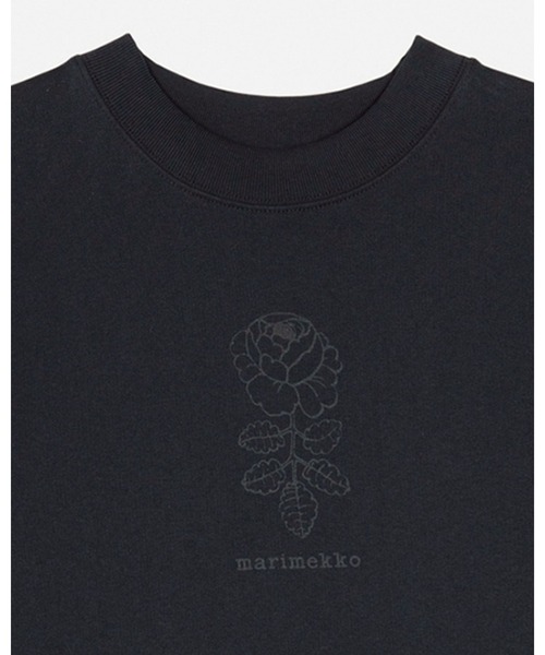 marimekko(マリメッコ)の「【kioski】Colla Vihkiruusu / tunic(チュニック・レディース・ブラック・X-SMALL/SMALL/MEDIUM/LARGE)」の7枚目の写真
