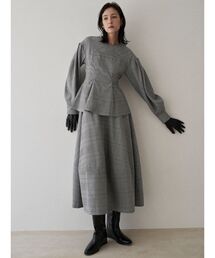 ELENDEEK | ベアレイヤードワンピース(ワンピース)