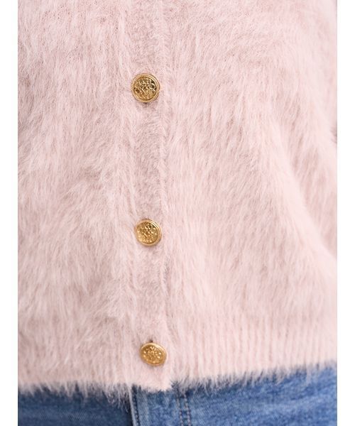 SNIDEL(スナイデル)の「シャギーアンサンブル(ニット/セーター・レディース・ライトピンク/オフホワイト/イエロー・F)」の22枚目の写真