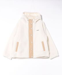 【CONVERSE/コンバース】ボア 切り替え フードジャケット