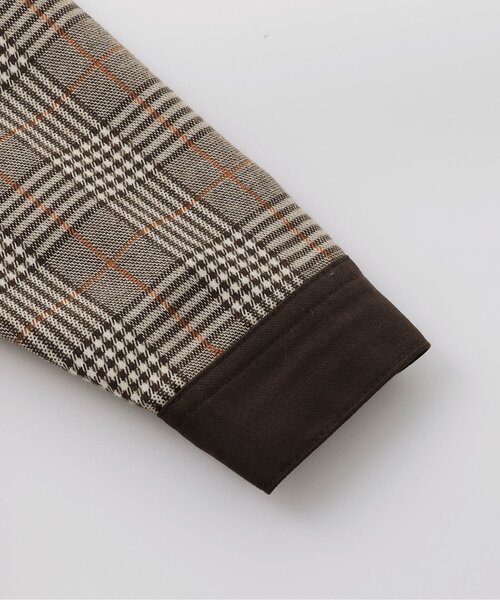 apres les cours（アプレレクール）の「【リンク】チェックリンクシャツ（シャツ/ブラウス・キッズ・ブラック/ベージュ・110/120/130/80/90/100）」の20枚目の写真