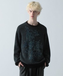 HAREニットセーター HARE ニット セーター シャツドッキングVネックニット(HARE