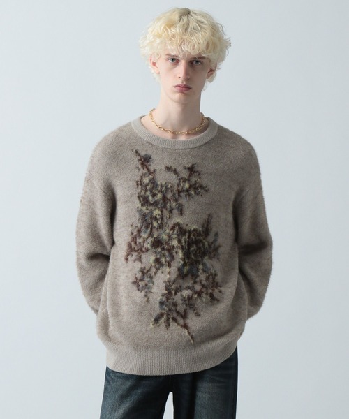 HAREニットセーター シャギーニットプルオーバー(HARE)（ニット/セーター）｜HARE（ハレ