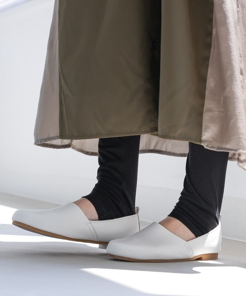 n'OrLABEL（ノアールレーベル）の「『シンプル12分丈レギンス』（レギンス/スパッツ・レディース・チャコール/ブラック・FREE）」の3枚目の写真