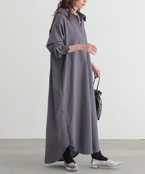 n'OrLABEL（ノアールレーベル）の「『シンプル12分丈レギンス』（レギンス/スパッツ・レディース・チャコール/ブラック・FREE）」の7枚目の写真