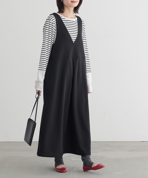 n'OrLABEL（ノアールレーベル）の「『シンプル12分丈レギンス』（レギンス/スパッツ・レディース・チャコール/ブラック・FREE）」の11枚目の写真