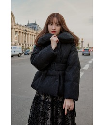 Her lip to ブラックダウンジャケット　ハーリップトゥ公式サイト購入品 セール/ブランド古着】Her lip to｜ハーリップトゥーのダウン