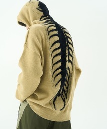 B'day（ビーデイ）の「【 B'day / ビーデー 】ジャガードニットプルオーバーパーカー（ニット/セーター）」