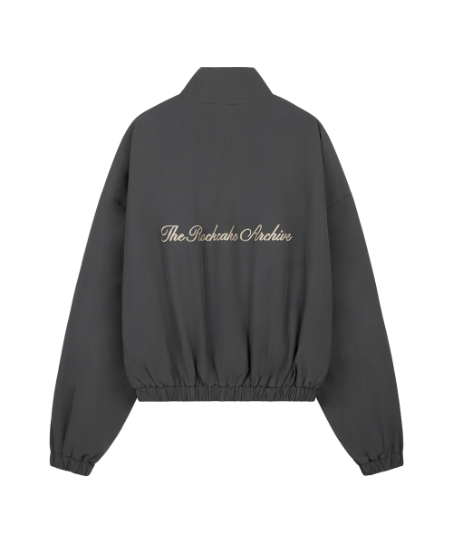 ROCKCAKE(ロックケーキ)の「Script Nylon Jacket - Charcoal(ナイロンジャケット・レディース・その他・SMALL)」の3枚目の写真