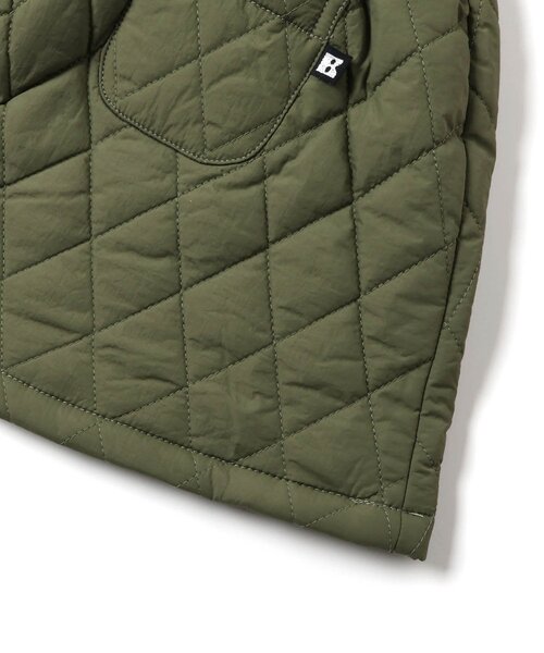 BREEZE（ブリーズ）の「キルトジャンスカ（ジャンパースカート・キッズ・ブラック/カーキ・80/90/100/110/120/130）」の6枚目の写真