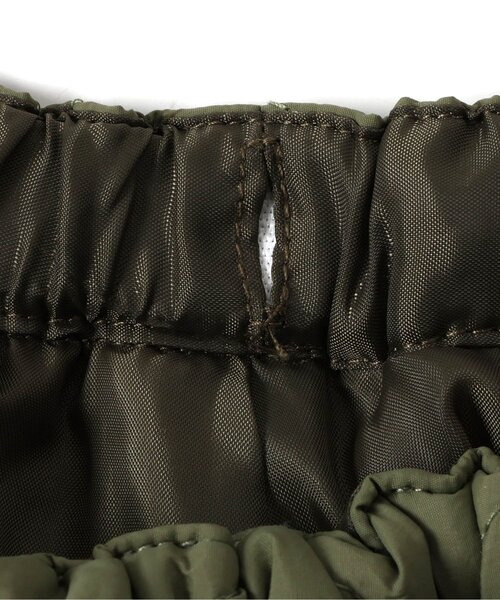 BREEZE（ブリーズ）の「キルトジャンスカ（ジャンパースカート・キッズ・ブラック/カーキ・80/90/100/110/120/130）」の8枚目の写真