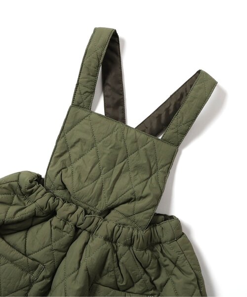 BREEZE（ブリーズ）の「キルトジャンスカ（ジャンパースカート・キッズ・ブラック/カーキ・80/90/100/110/120/130）」の12枚目の写真