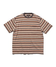 Pocket Tee Multi Stripe Tee