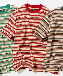 BEAMS PLUS（ビームスプラス）の「Pocket Tee Multi Stripe Tee（Tシャツ/カットソー）」